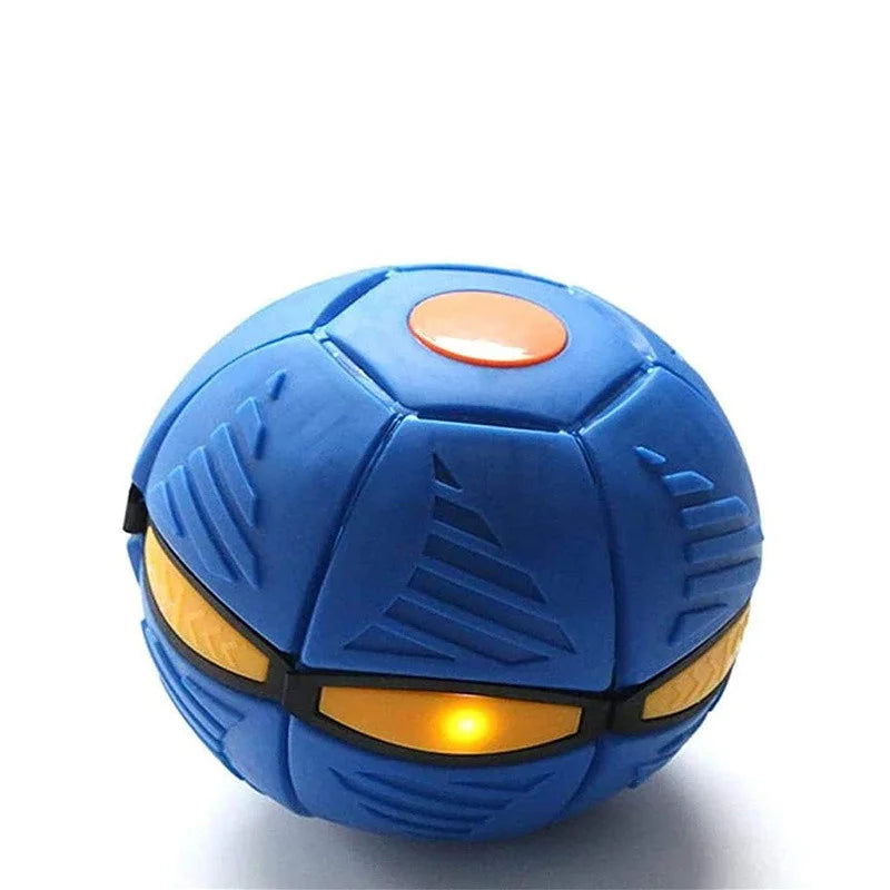 Frisbee Elastic Ball Novel Deformation Toy Outdoor Sports Toy Magic Beach Garden Frisbee Ball Parent-Child Gathering Game