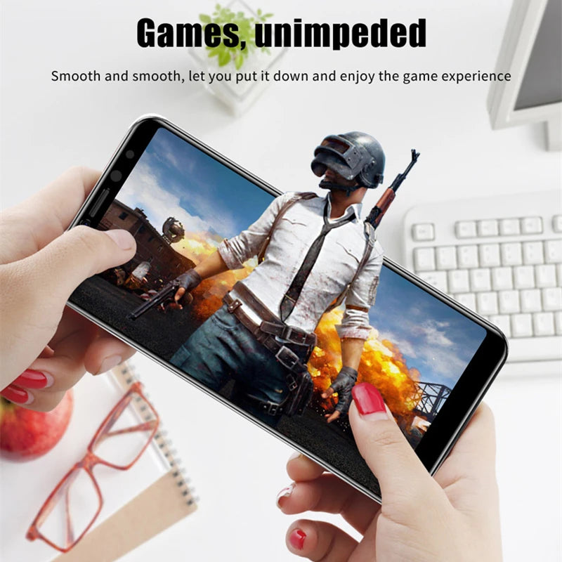 2/4PCS Screen Protector for 16 Tempered Glass for 16 plus 16 Pro Max Full Glue Cover Protector Glass for 16