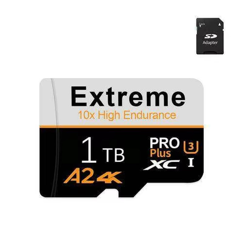 2TB Micro TF Card High Speed 1TB 256GB 512GB TF Flash Card 64GB 128GB Memory Card for Smartphone/Surveillance Camera