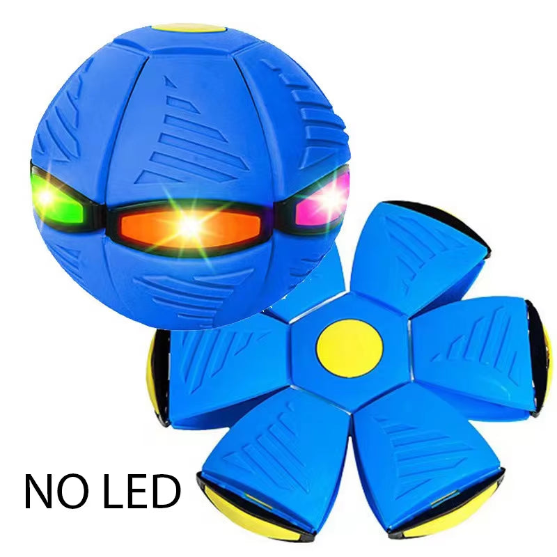 Frisbee Elastic Ball Novel Deformation Toy Outdoor Sports Toy Magic Beach Garden Frisbee Ball Parent-Child Gathering Game