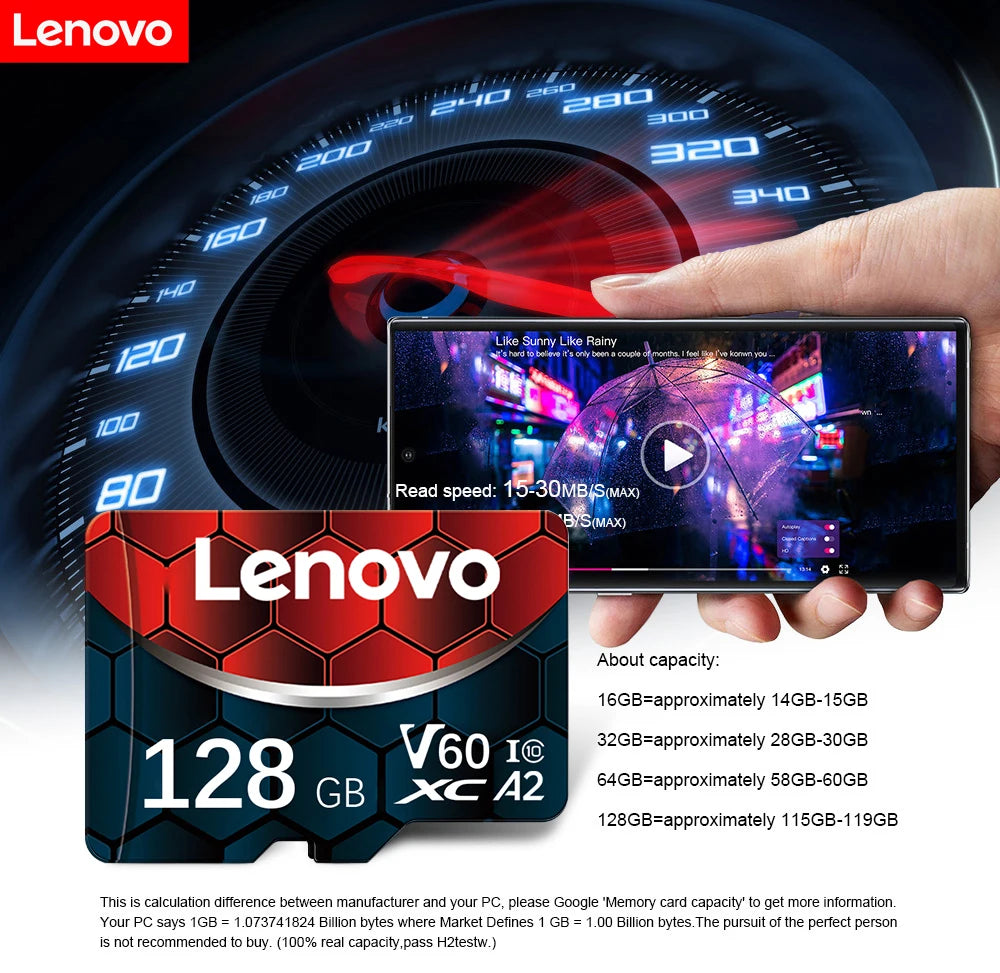 2TB Memory Card 128GB Class 10 V60 TF Card 1TB Mini SD Card 512GB 256GB A2 U3 Micro SD Card 128GB High Speed TF Card