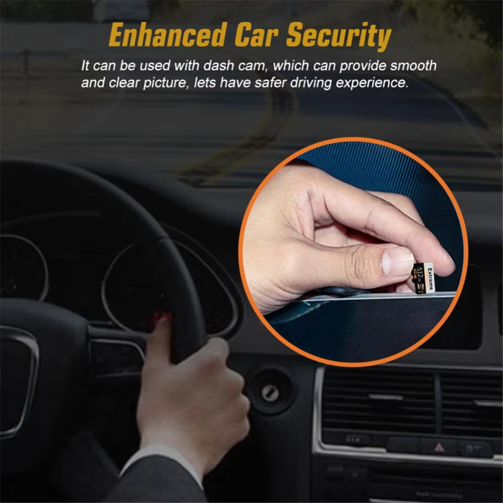 2TB Micro TF Card High Speed 1TB 256GB 512GB TF Flash Card 64GB 128GB Memory Card for Smartphone/Surveillance Camera