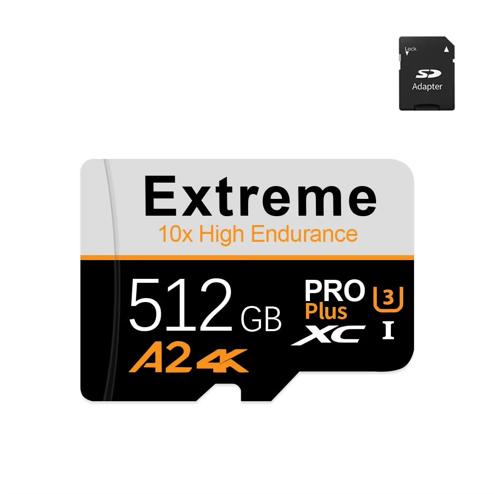 2TB Micro TF Card High Speed 1TB 256GB 512GB TF Flash Card 64GB 128GB Memory Card for Smartphone/Surveillance Camera