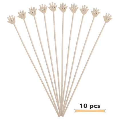 3Pcs Flower Rattan Reeds Fragrance Diffuser Non-Fire Replacement Refill Sticks Home Aromatic Incense